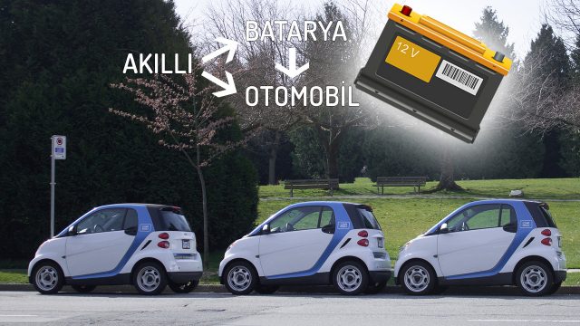 akıllı batarya otomobil